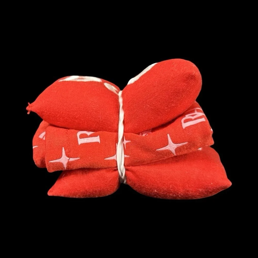Rainbow High Doll House Bedding Set Red Blanket & 2‎ Sparkle Pillows Replacement